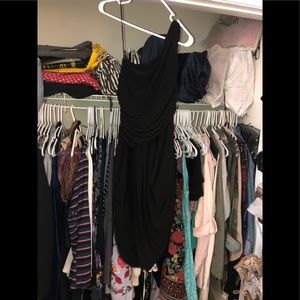 ABS Allen Schwartz Black Dress